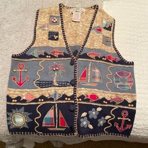 Adorable Summer Time Fish Vest